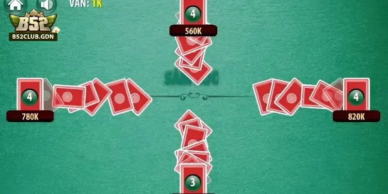 Chia bài mỗi người 10 lá